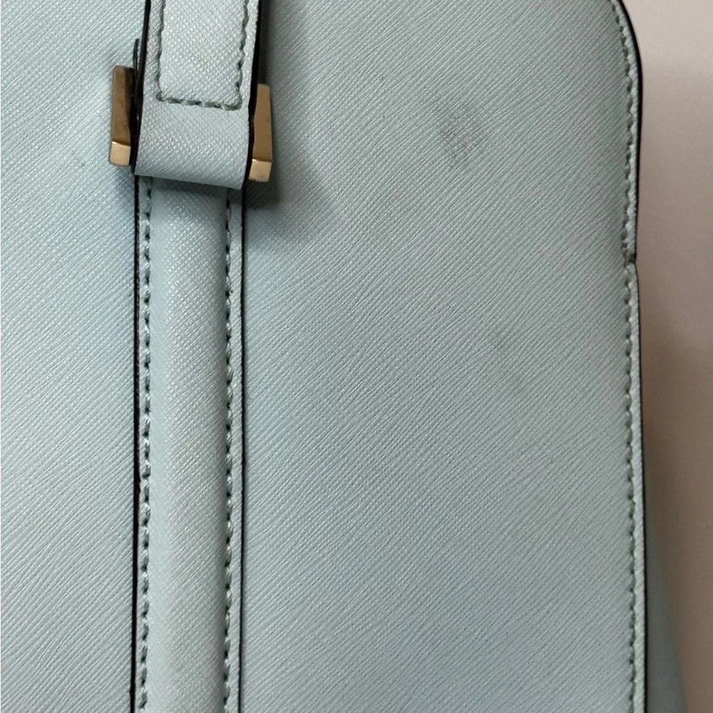 Kate Spade Tote Bag Newbury Lane Miles Saffiano Leather 3 Compartment w/ Wallet